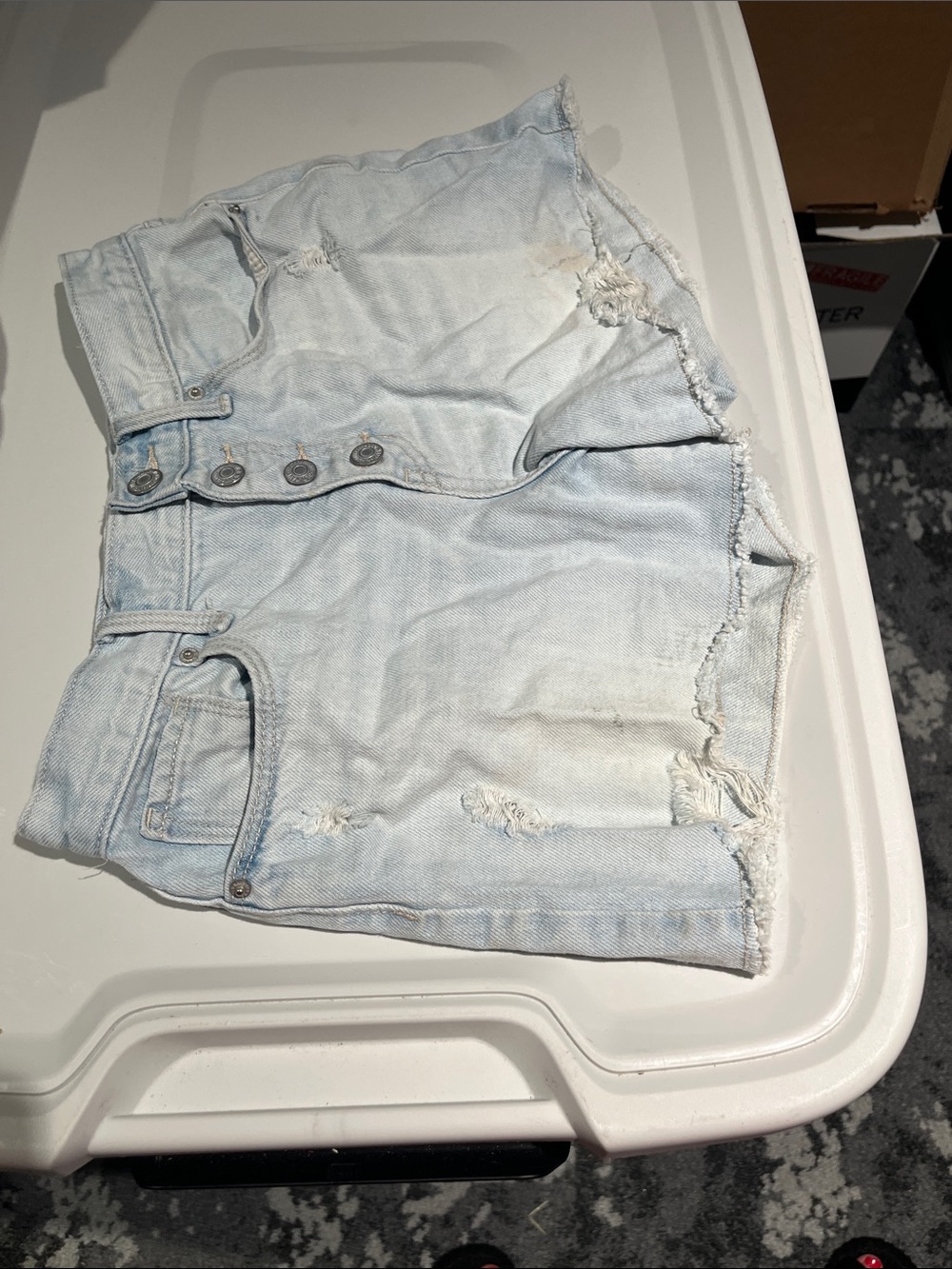 Old Navy Light Blue Denim Shorts